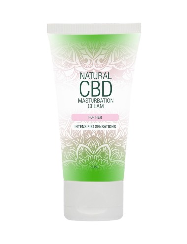 Crème de masturbation Femme - Natural CBD