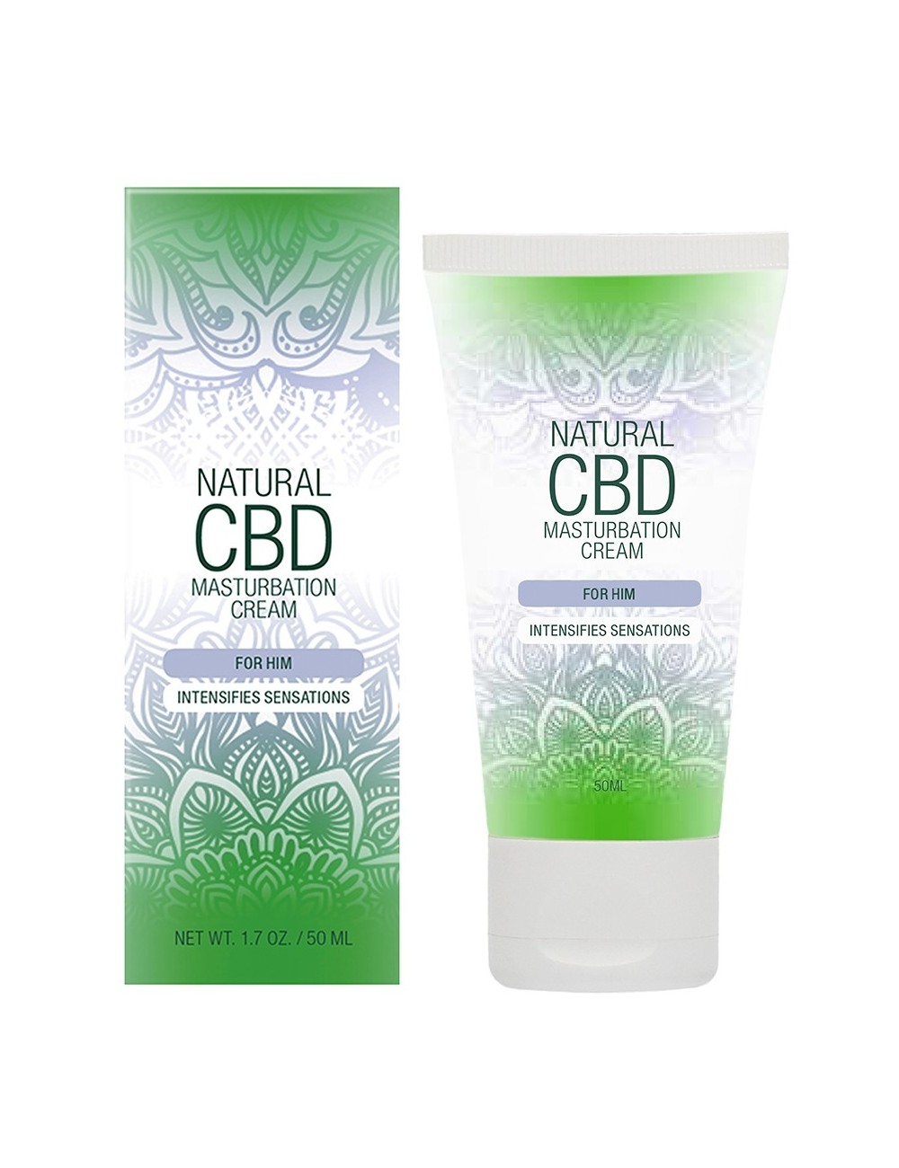 Crème de masturbation Homme - Natural CBD