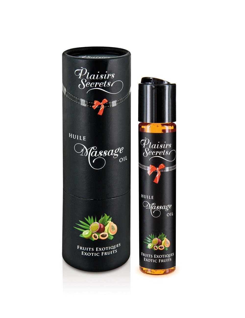 Huile de massage gourmande - Fruits Exotiques Huile de massage gourmande - Fruits Exotiques