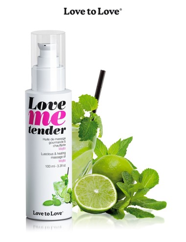 Huile de massage mojito 100ml