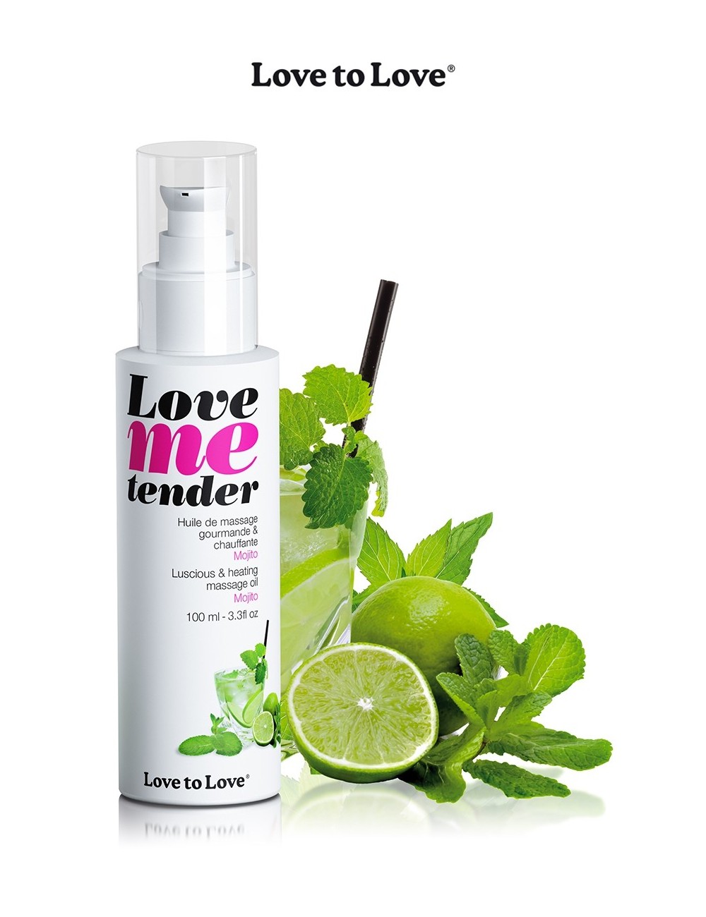 Huile de massage mojito 100ml