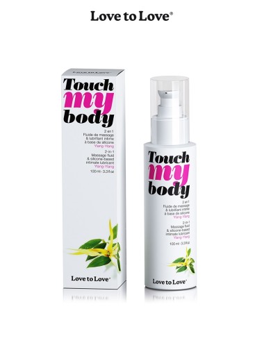 Fluide massage  lubrifiant - ylang-ylang