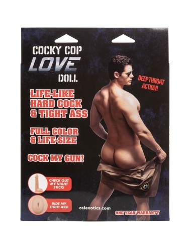 Poupée masculine Cocky Cop Love Doll