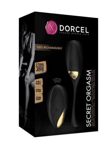 Sextoy 2 en 1 Secret Orgasm - Dorcel