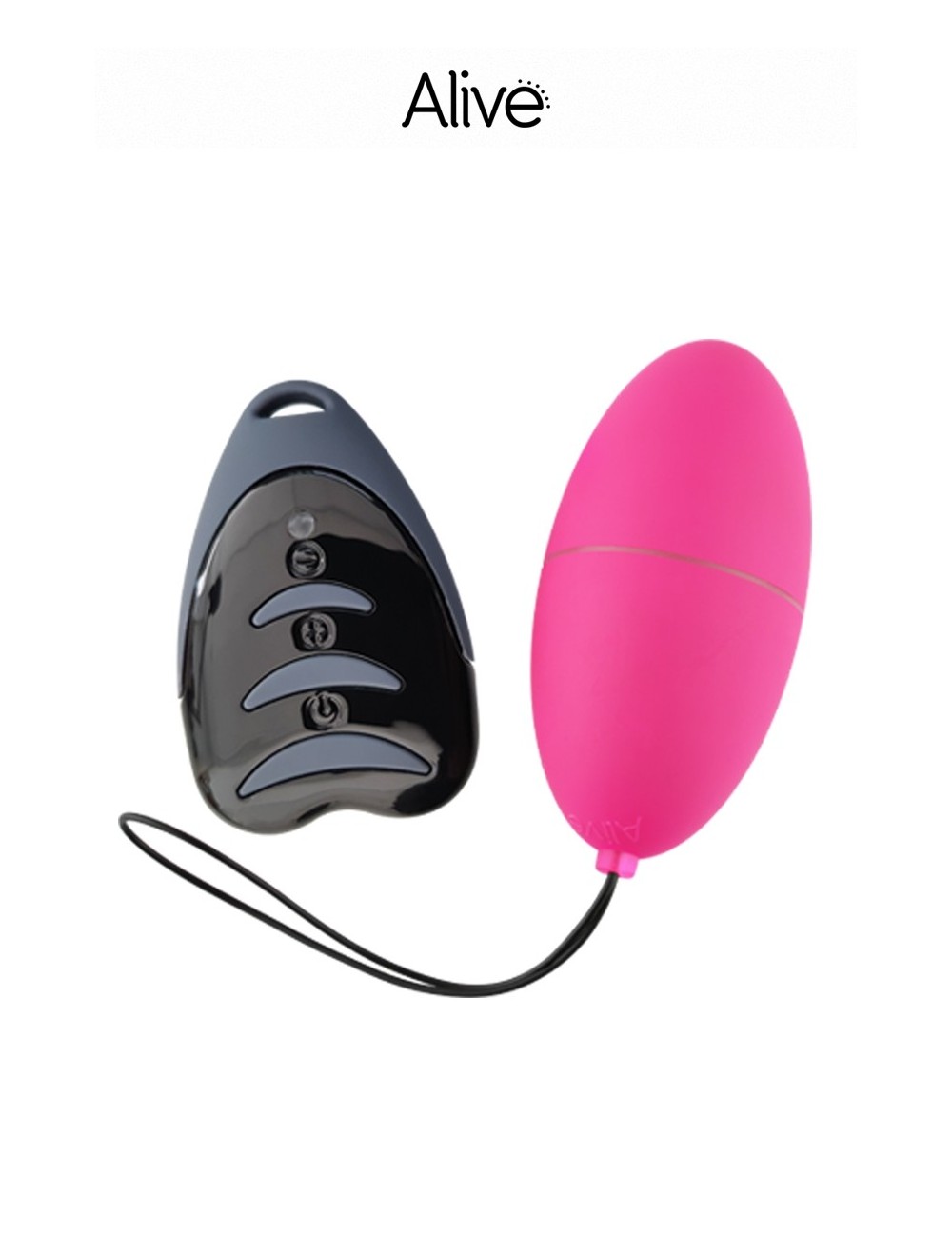 Oeuf vibrant télécommandé Magic egg 3 - rose