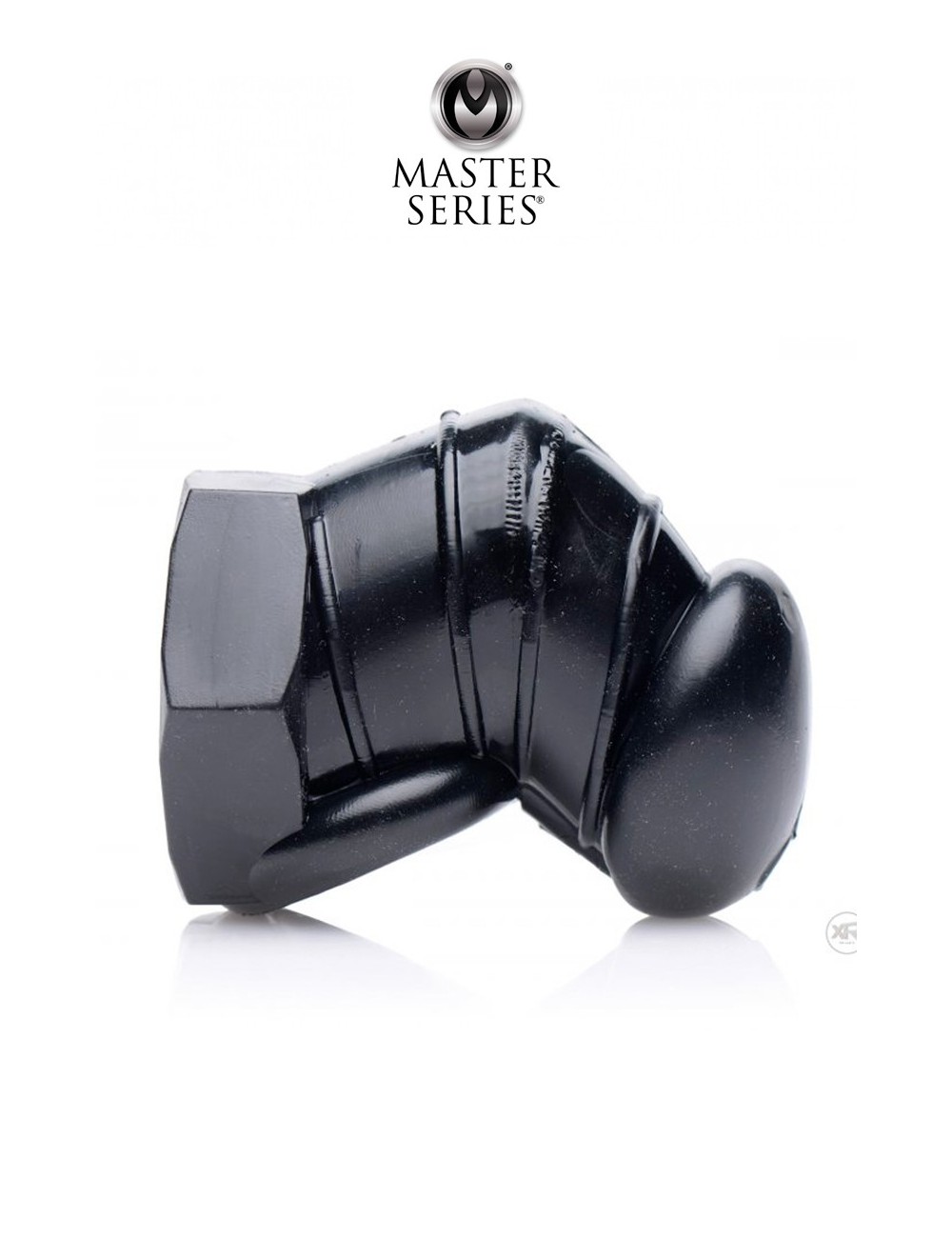 Cage de chasteté restrictive noire - Master Series