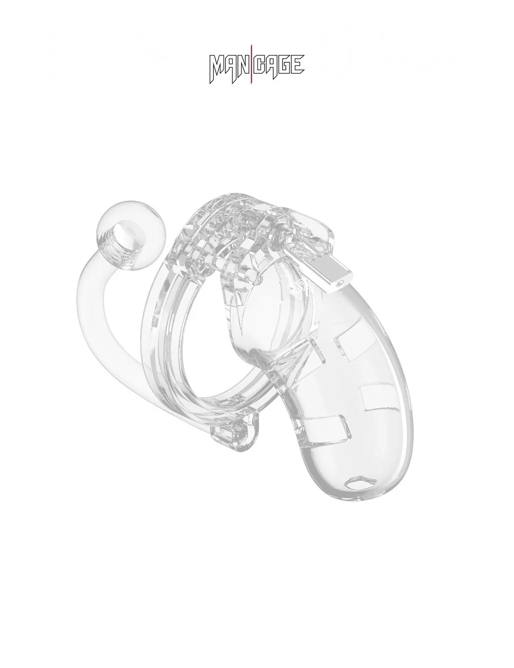 Cage de chasteté 9cm avec plug - ManCage 10 Cage de chasteté 9cm avec plug - ManCage 10