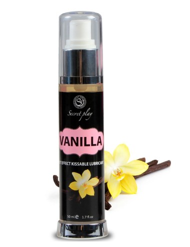 2 en 1 lubrifiant et huile de massage vanille chauffant - sp5365