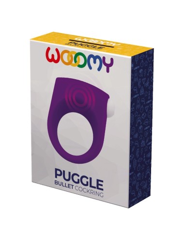 Anneau de pénis vibrant Puggle - Wooomy