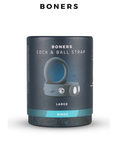 Cock et Ball Strap silicone - Boners
