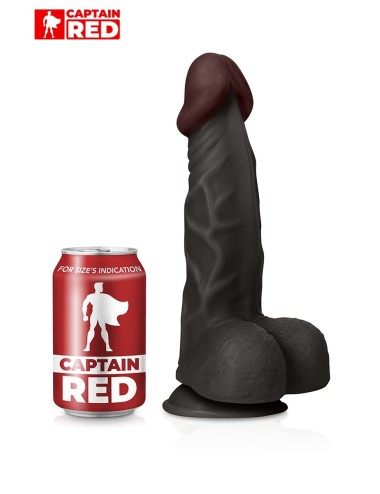 Gode Amazing Black 23 x 5 cm - Captain Red