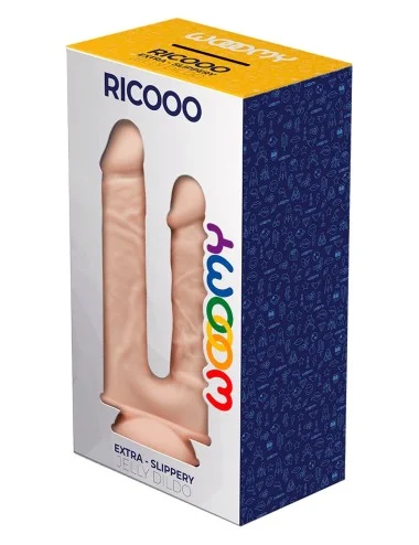 Gode double pénétration Ricooo - Wooomy
