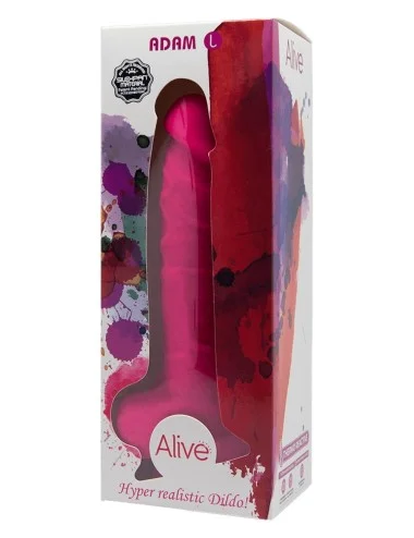 Gode double densité Adam L - rose