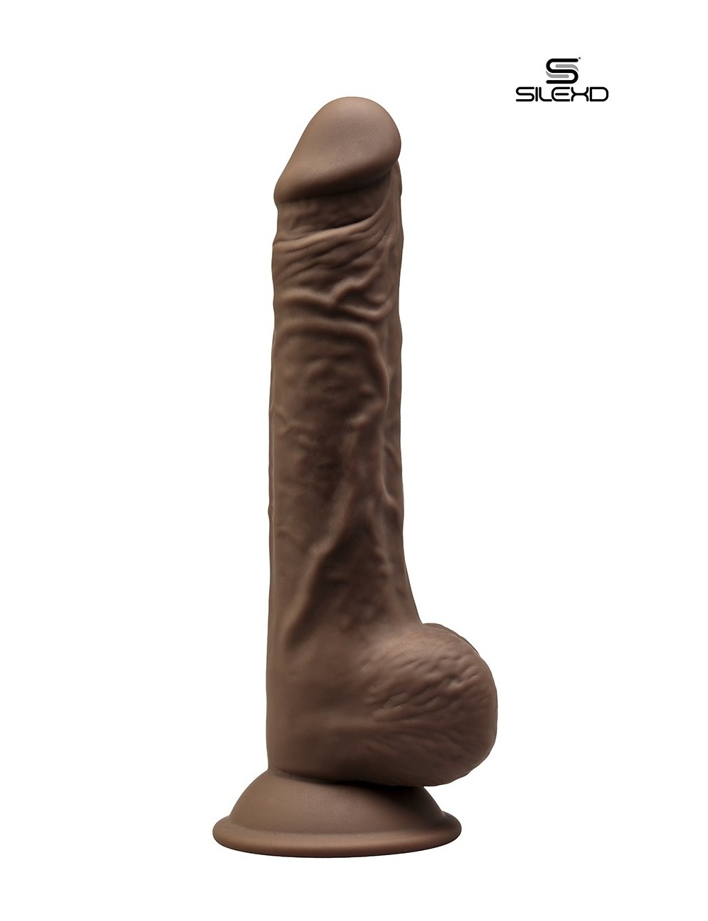 Gode double densité chocolat 24 cm - Modèle 3