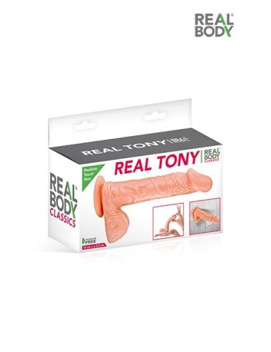 Gode réaliste 18 cm - Real Tony