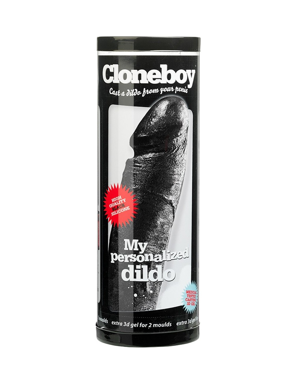 Gode personnalisable noir Cloneboy