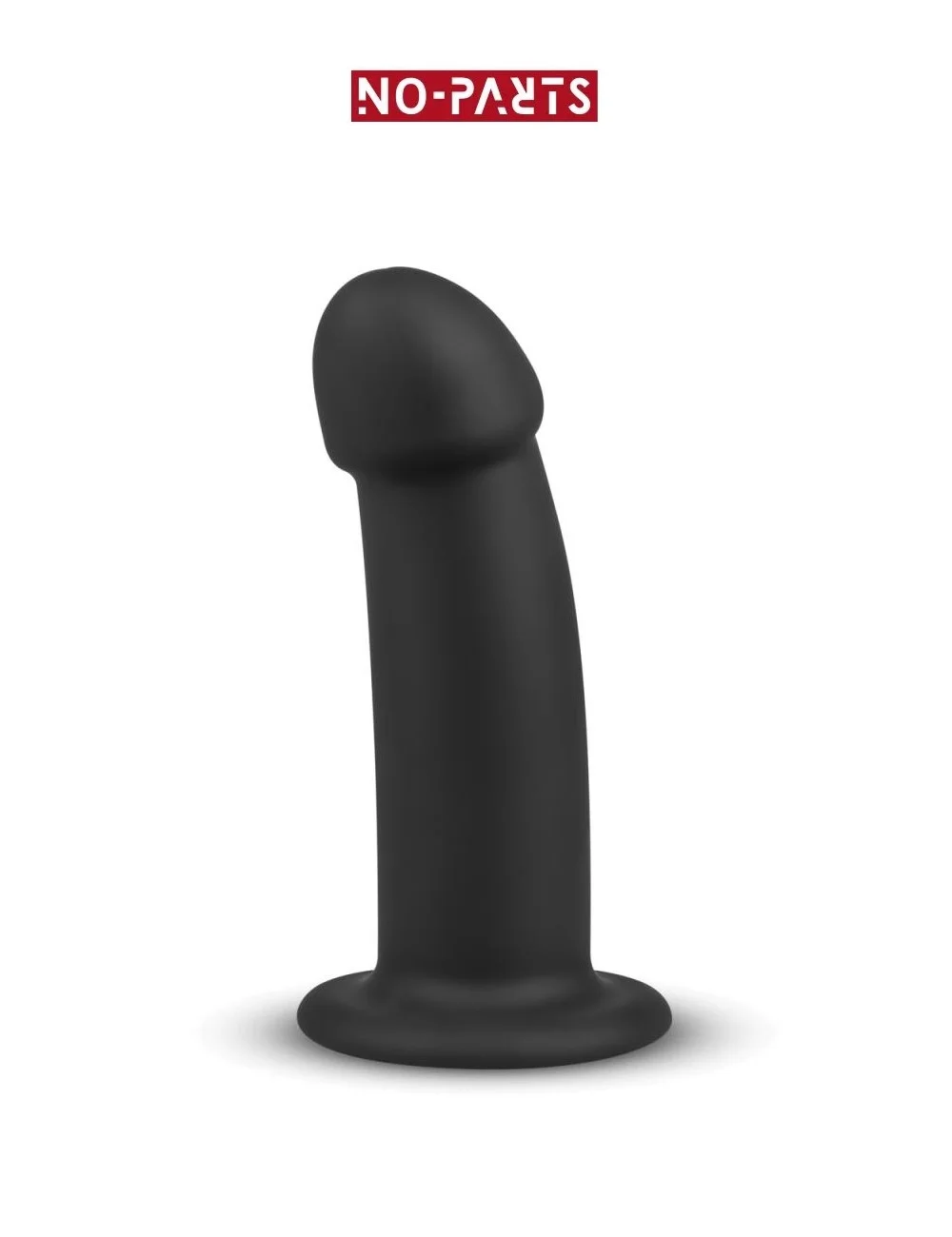 Gode ventouse noir Charlie 14,5 cm - No-Parts Gode ventouse noir Charlie 14,5 cm - No-Parts