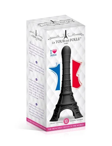 Vibromasseur La Tour Est Folle - noir
