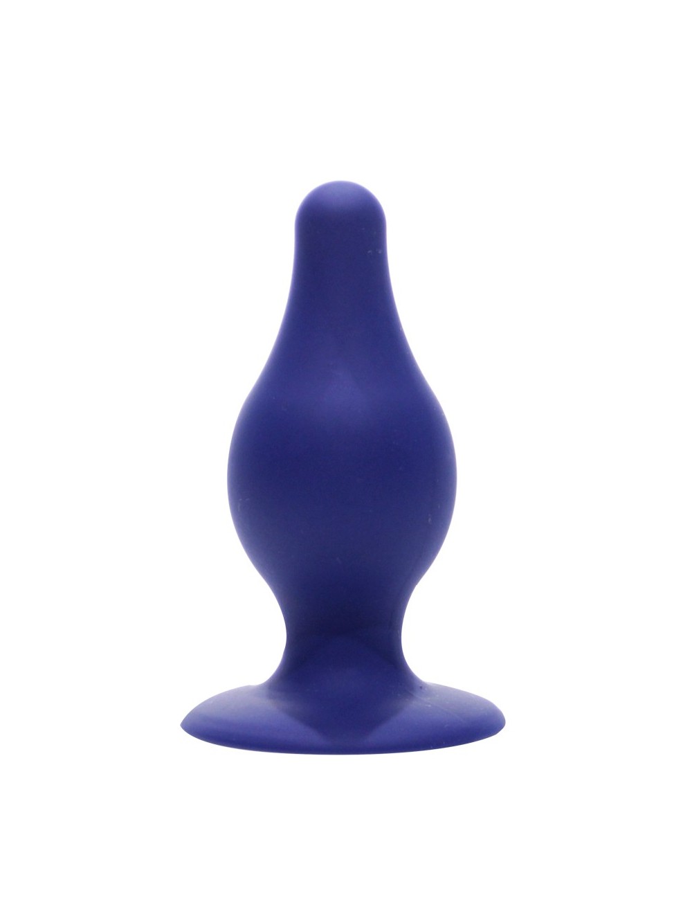 Plug anal double densité bleu 9,3 cm - SilexD