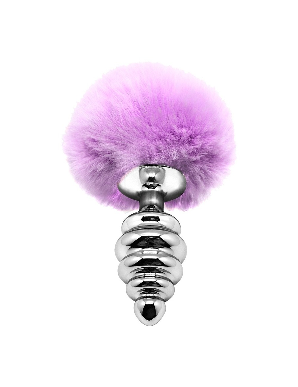 Plug métal Fluffy Twist M mauve - Alive Plug métal Fluffy Twist M mauve - Alive