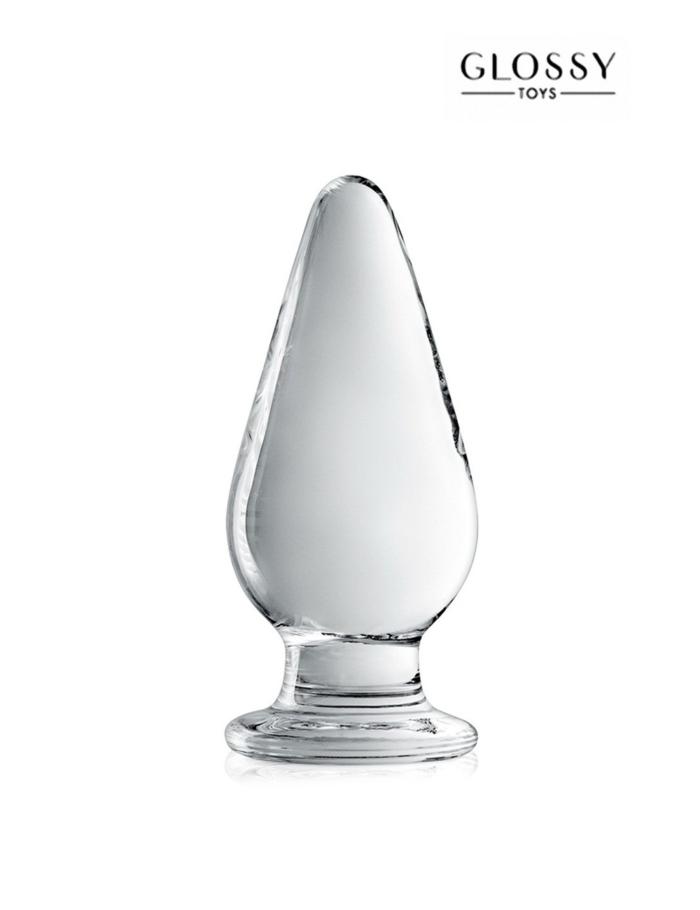 Plug anal verre Glossy Toys n° 26 Clear