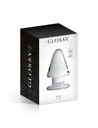 Plug anal verre Glossy Toys n° 23 Clear