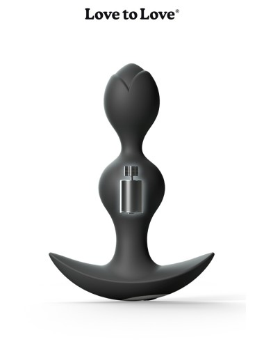 Plug anal vibrant Twinny Bud noir