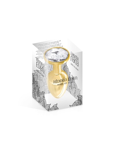 Plug bijou aluminium gold S - Hidden Eden