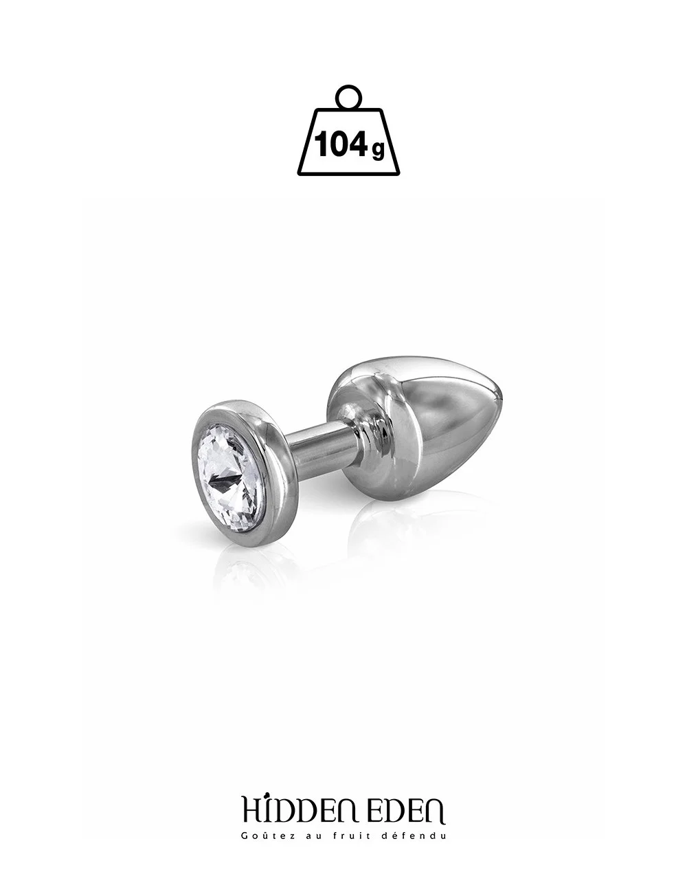 Plug bijou acier XS - Hidden Eden Plug bijou acier XS - Hidden Eden