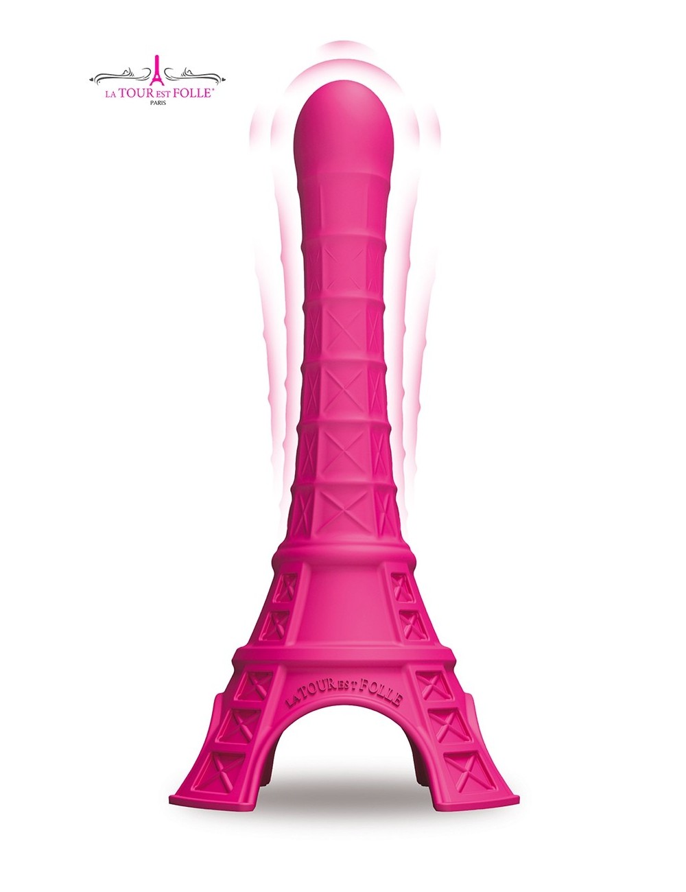 Vibromasseur La Tour Est Folle - rose