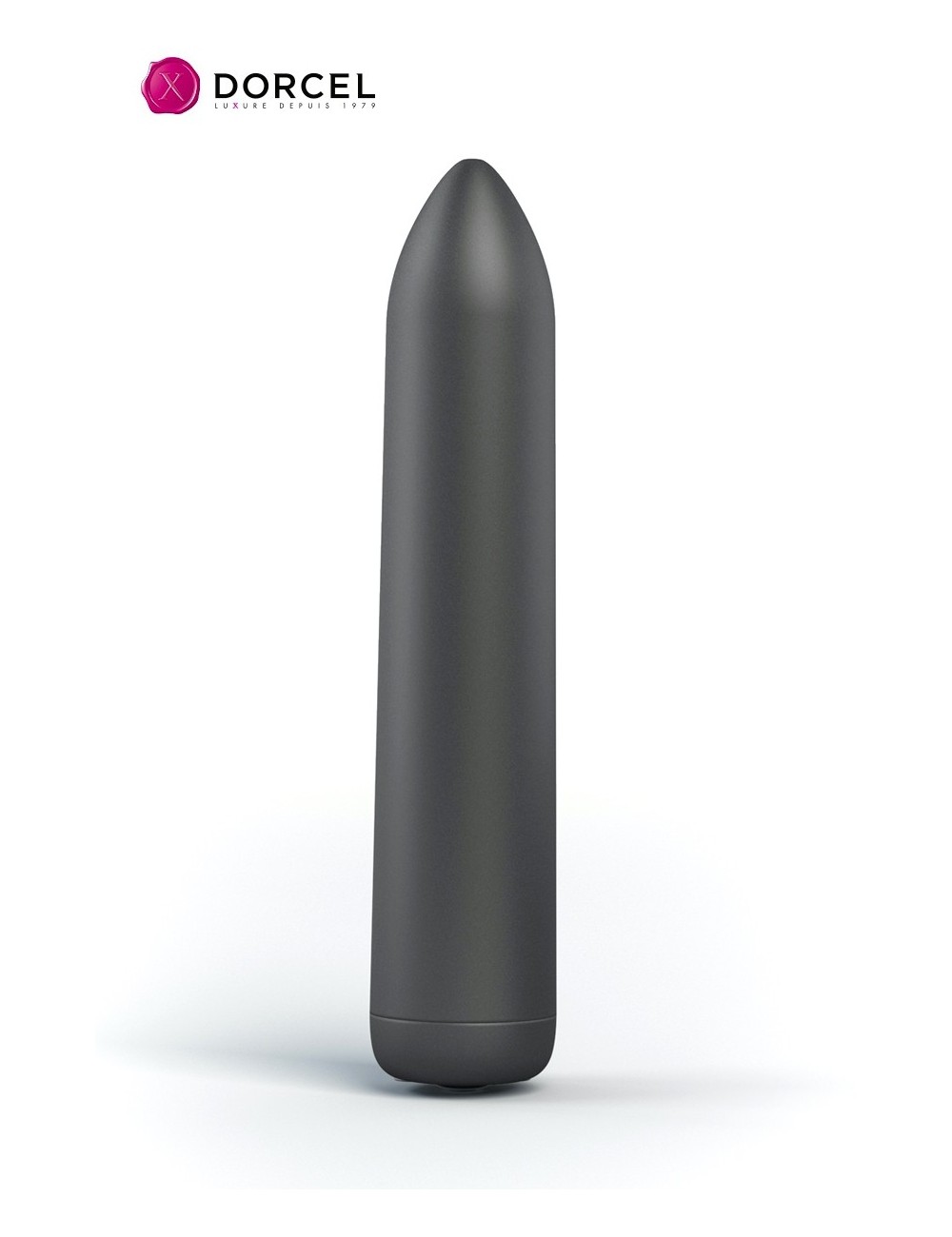 Mini vibro Rocket Bullet noir - Dorcel