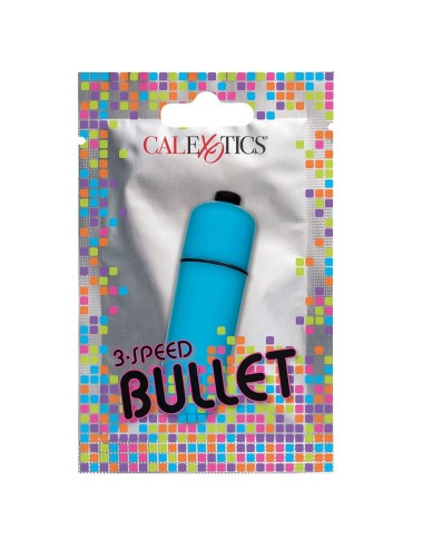 Mini vibro Bullet bleu 3 vitesses - CalExotics