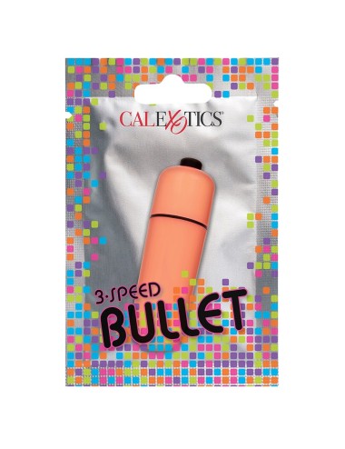 Mini vibro Bullet orange 3 vitesses - CalExotics