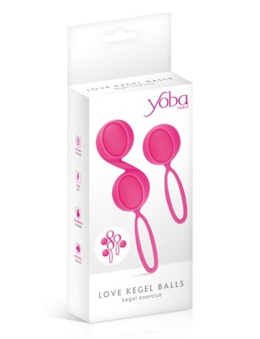Kit 2 boules de Geisha Yoba - rose
