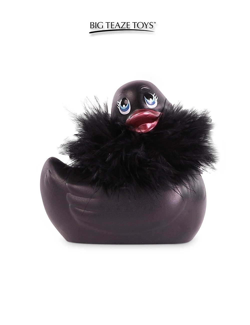 Mini canard vibrant Duckie Paris - noir