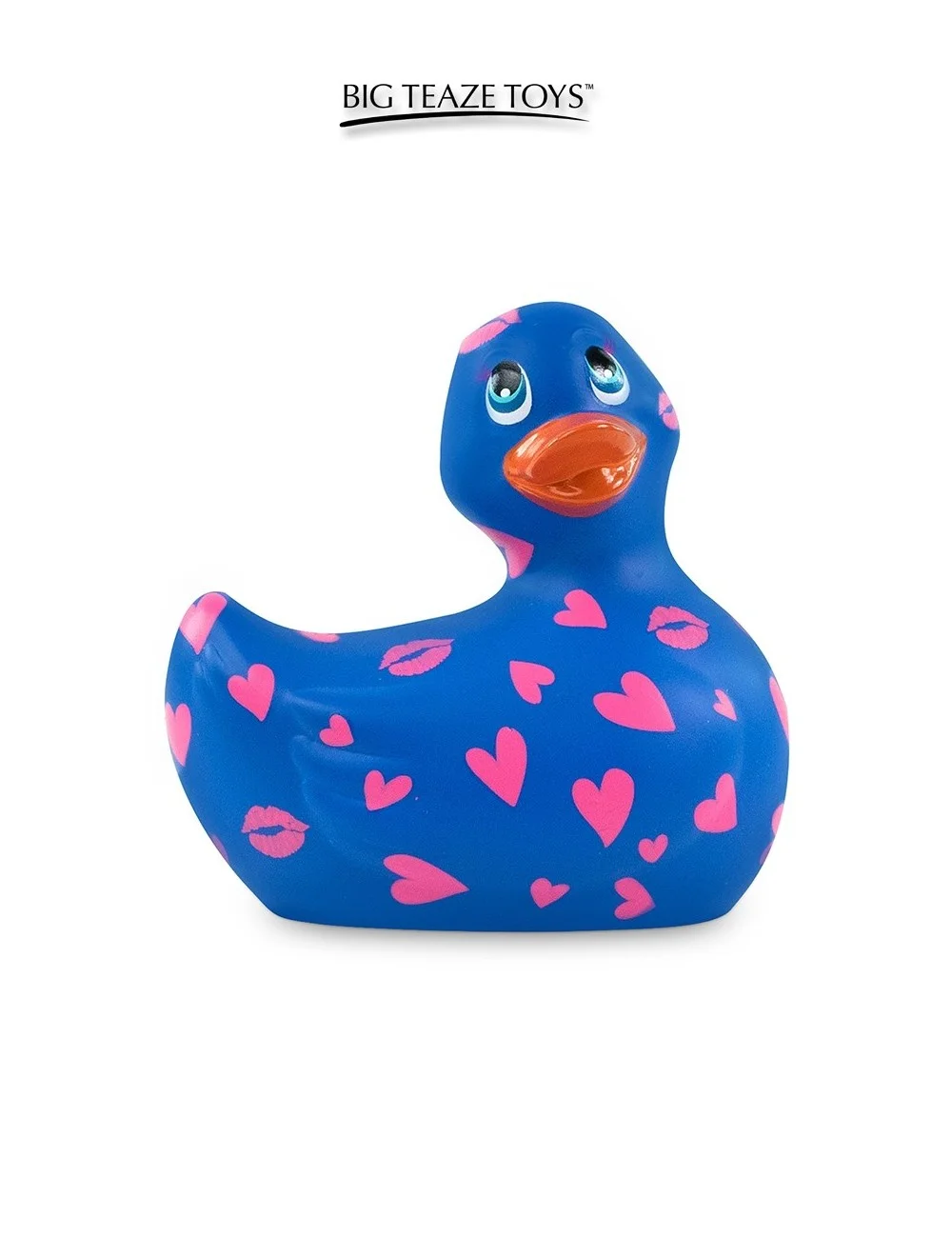 Mini canard vibrant Romance bleu et rose Mini canard vibrant Romance bleu et rose