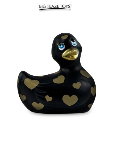 Mini canard vibrant Romance noir et or