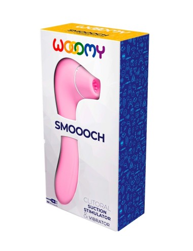 Stimulateur clitoridien Smooch rose - Wooomy