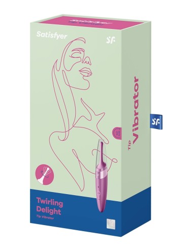 Stimulateur Twirling Delight Framboise - Satisfyer