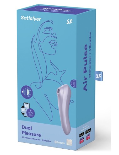 Stimulateur Satisfyer Dual Pleasure mauve