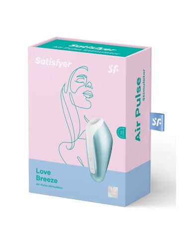 Stimulateur de clitoris Breeze bleu - Satisfyer