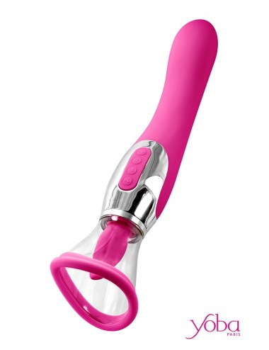 Stimulateur 4 en 1 Harmony fuchsia - Yoba