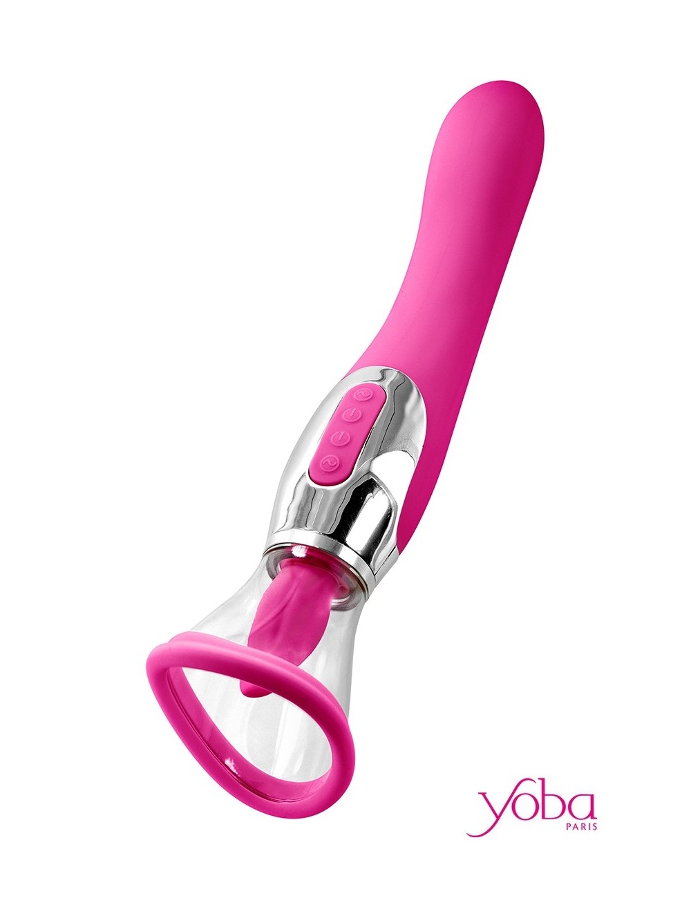 Stimulateur 4 en 1 Harmony fuchsia - Yoba