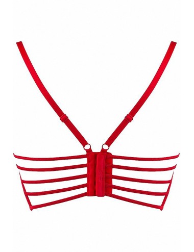 Soutien-gorge dentelle rouge V-9691 - Axami