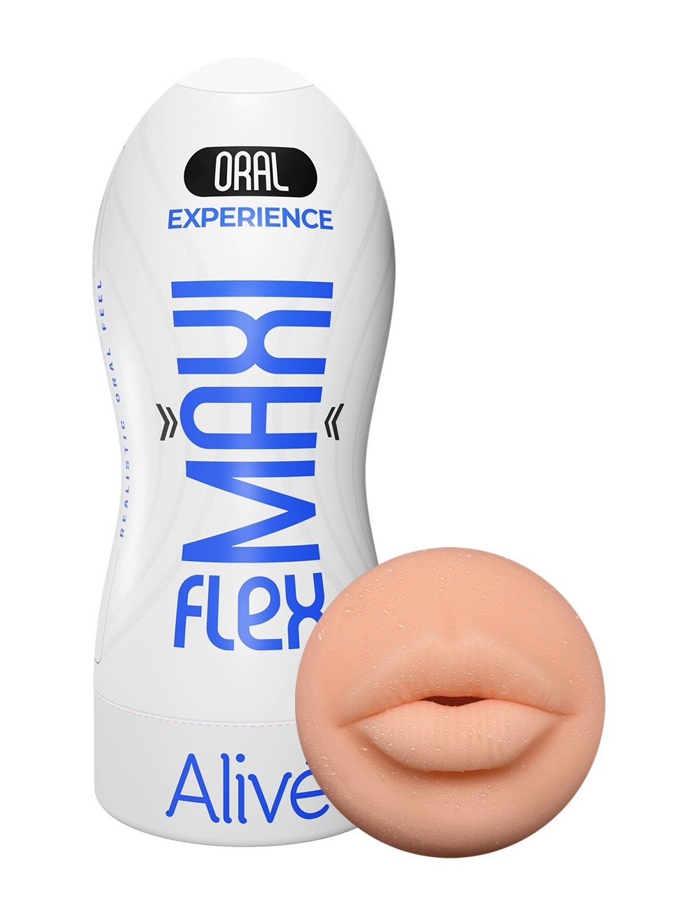 Masturbateur Maxi Flex Oral Experience - Alive Masturbateur Maxi Flex Oral Experience - Alive