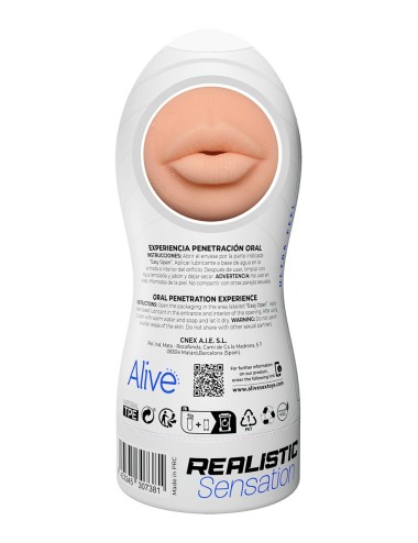 Masturbateur Maxi Flex Oral Experience - Alive