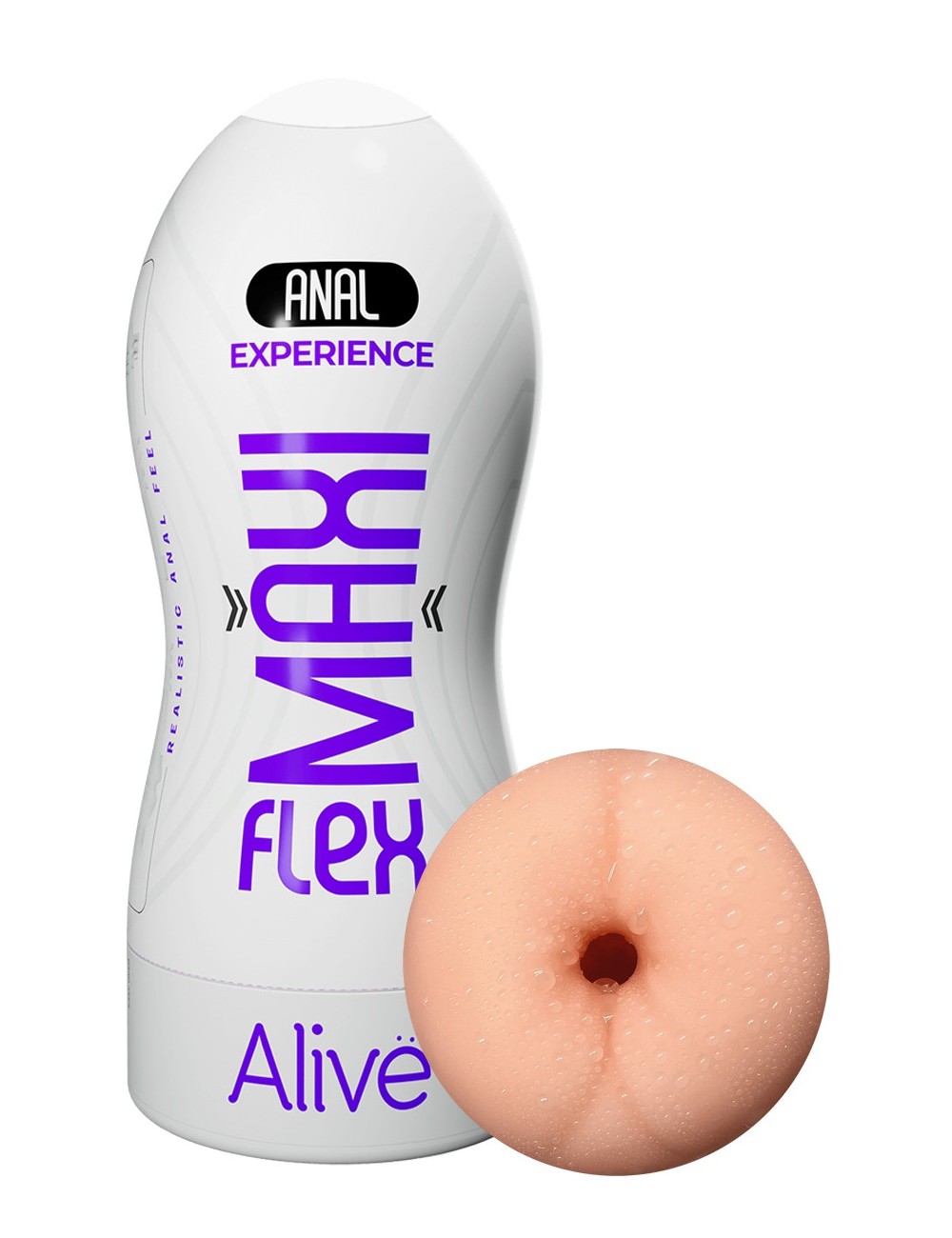 Masturbateur Maxi Flex Anal Experience - Alive Masturbateur Maxi Flex Anal Experience - Alive