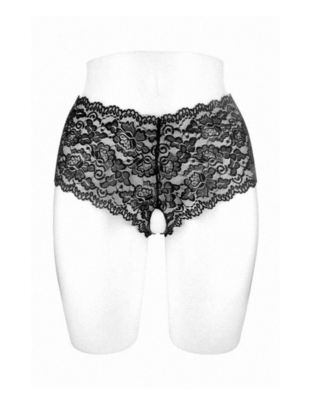 Boxer ouvert Julia - noir Boxer ouvert Julia - noir