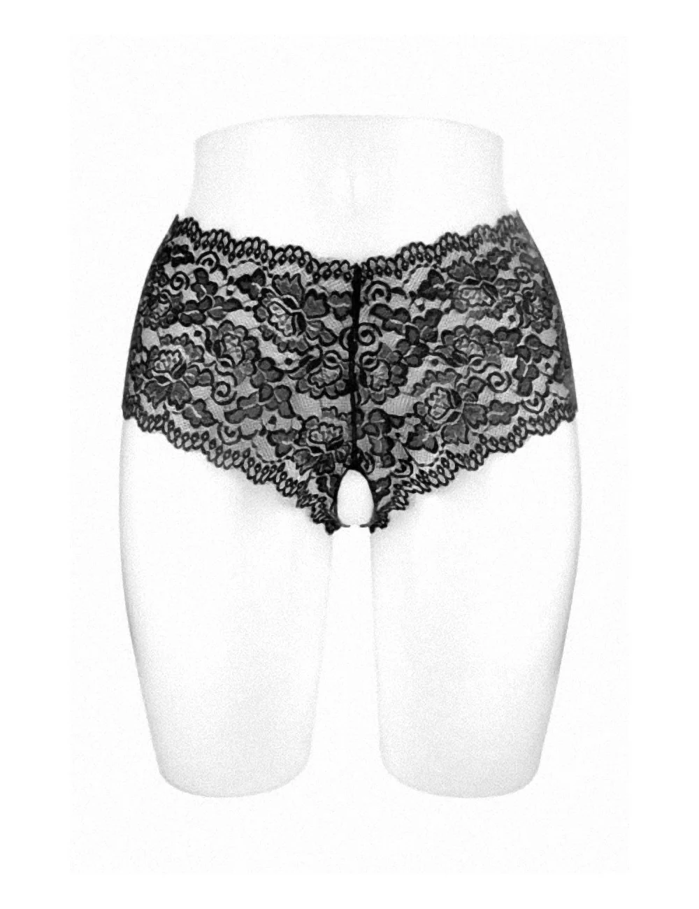Boxer ouvert Julia - noir