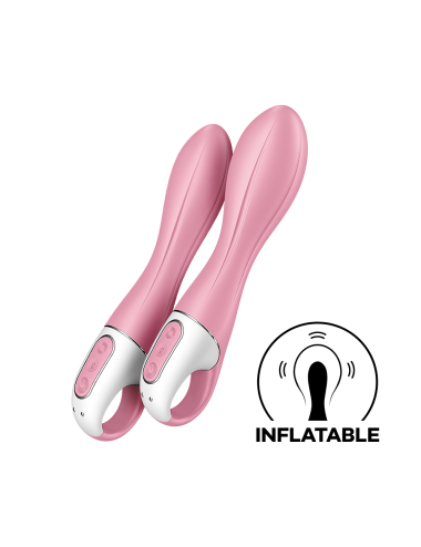 Vibromasseur gonflable G-Spot rose USB Air Pump Vibrator 2 Satisfyer